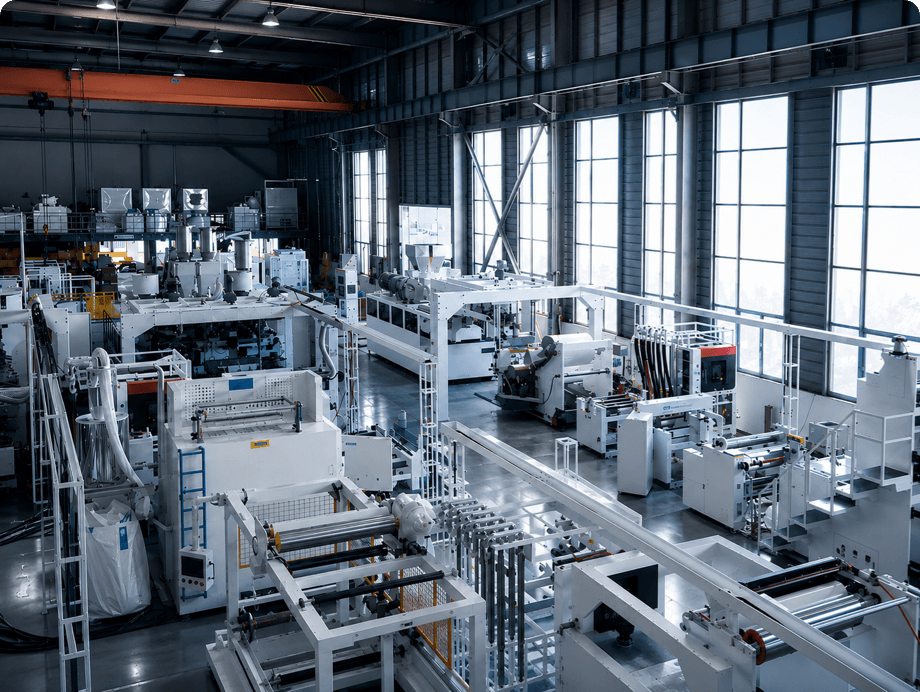 CHAMPION plastic extrusion equipment operations in Shanghai