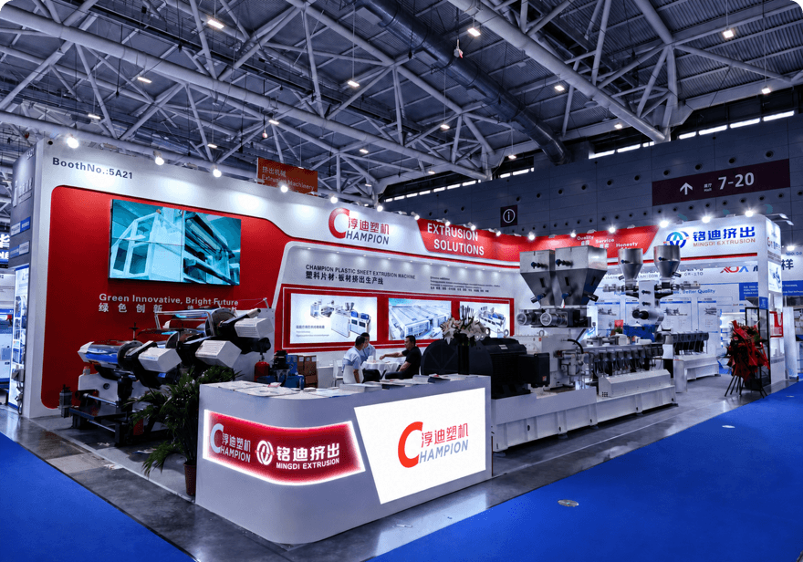 CHAMPION at the 37th China International Plastics and Rubber Industry Exhibition in 2025