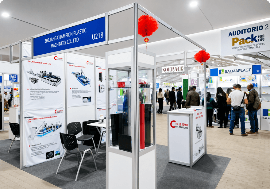 CHAMPION at the 2024 Lima International Plastics Exhibition
